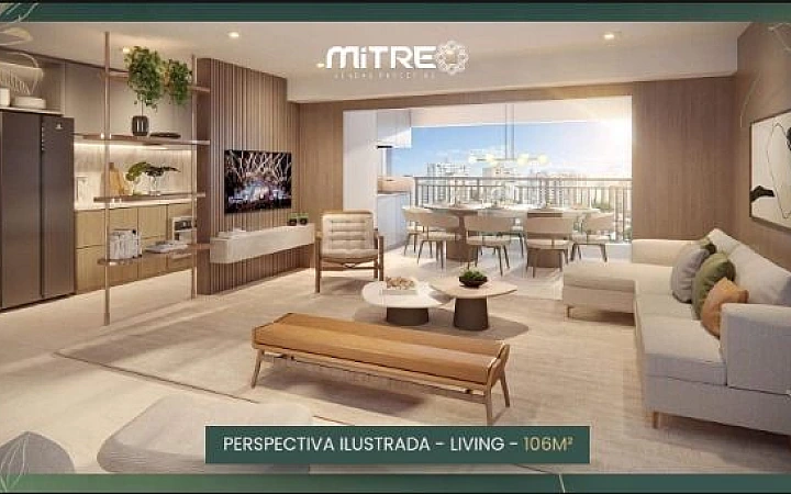 RAÍZES JARDIM SÃO PAULO | 106 a 129 m² | 3 Suítes Apartamento