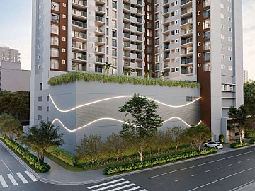 Ra�zes Premium Campo Belo 84,13 m� Dormir: 2 su�tes 1 vaga
