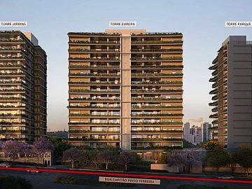 APARTAMENTOS - QUADRA LORENA 300 a 387M� 4 VAGA